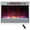 Silver, variant on Costway 23-inch Infrared Quartz Electric Fireplace Insert with Remote Control Silver