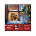 thumbnail image 3 of SUNSOUT INC - Window Seat - 500 pc Jigsaw Puzzle by Artist: Giordano Studios - Finished Size 18" x 24" Christmas - MPN# 37248, 3 of 5