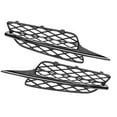 thumbnail image 1 of Front Bumper Lower Grille, Front Bumper Grille Replacement 2Pcs High Hardness Simple And Fast Installation  For X5 E70 X6 E71 2007-2010 For Efficient Cooling, 1 of 8