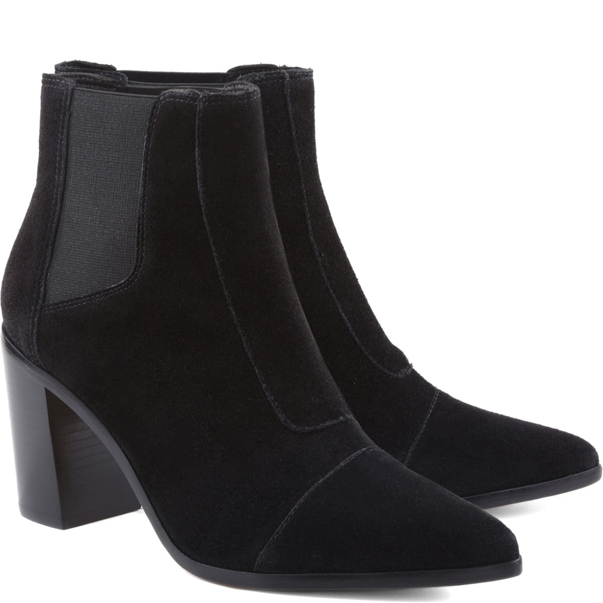 pointed toe chelsea bootie
