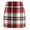 Red, variant on Zunfeo Plaid Skirt for Women High Waisted Fall Winter Mini Wrap Wool Skirts for Party Go Out Red l