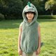 thumbnail image 4 of Boy Girl Dinosaur Cute Sleeveless Romper With Hat Newborn Infant Clothes, 4 of 5