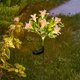 thumbnail image 4 of Lámpara De Pie De Jardín De Plástico 7 Luces Solares De Simulación De Flores Con 42 Led Blancos Cálidos, Impermeables, Para Jardín, Decoración De Patio, Color Rosa, 73cm (1 Unidad) Rkxzt, 4 of 9