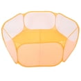 thumbnail image 1 of 1ensemble Parc pour Animaux de Compagnie pour Usage Intérieur et Extérieur en Polyester Orange, 1 of 8
