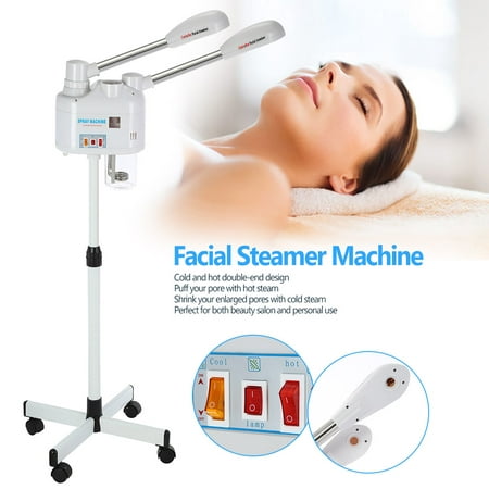 750W Facial Steamer Machine Cold & Hot Double-end for Ozone Steamer Skin Cleaning Equipment for Beauty Salon