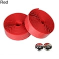 thumbnail image 2 of Cheers 2Pcs Cycling Road Bike Sports Bicycle Handlebar Rubber Tape Wrap with 2 Bar Plug, 2 of 7
