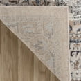thumbnail image 4 of 7' X 10' Gray and Brown Oriental Distressed Area Rug, 4 of 6