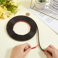 thumbnail image 3 of 16.54Ft x 0.47in Molding Trim Peel and Stick Black Flexible Self Adhesive Waterproof Wall Mirror Corner Round Edge Tile Trim Ceiling Countertop, 3 of 9