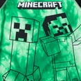 thumbnail image 4 of Minecraft Creeper Little Boys Rash Guard Swim Shirt Green 5-6, 4 of 5