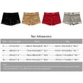 thumbnail image 6 of Xmarks Women High Waisted Sequin Shorts Elastic Waist Sequin Party Dancing Straight Leg Shorts, 6 of 8