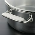 thumbnail image 2 of Tramontina Tri-Ply Clad 6 Qt Stainless Steel Covered Deep Sauté Pan, 2 of 9