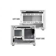 Cooler Master MCB-NR200-WNNN-S00 MasterBox NR200 Mini-Tower Computer Case - Mesh, Plastic, Steel - White