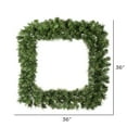 thumbnail image 5 of Vickerman 36" Grand Teton Artificial Christmas Square Wreath, Unlit, 5 of 5