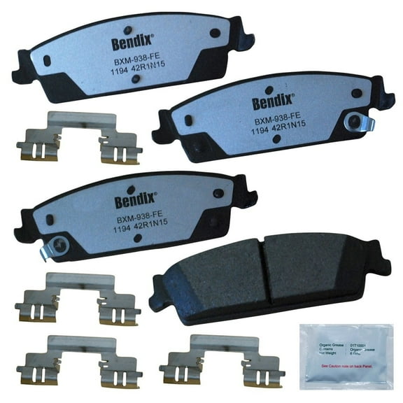 Bendix Brakes Disc Brake Pad Set Fits select: 2007-2013 CHEVROLET SILVERADO, 2007-2013 CHEVROLET TAHOE