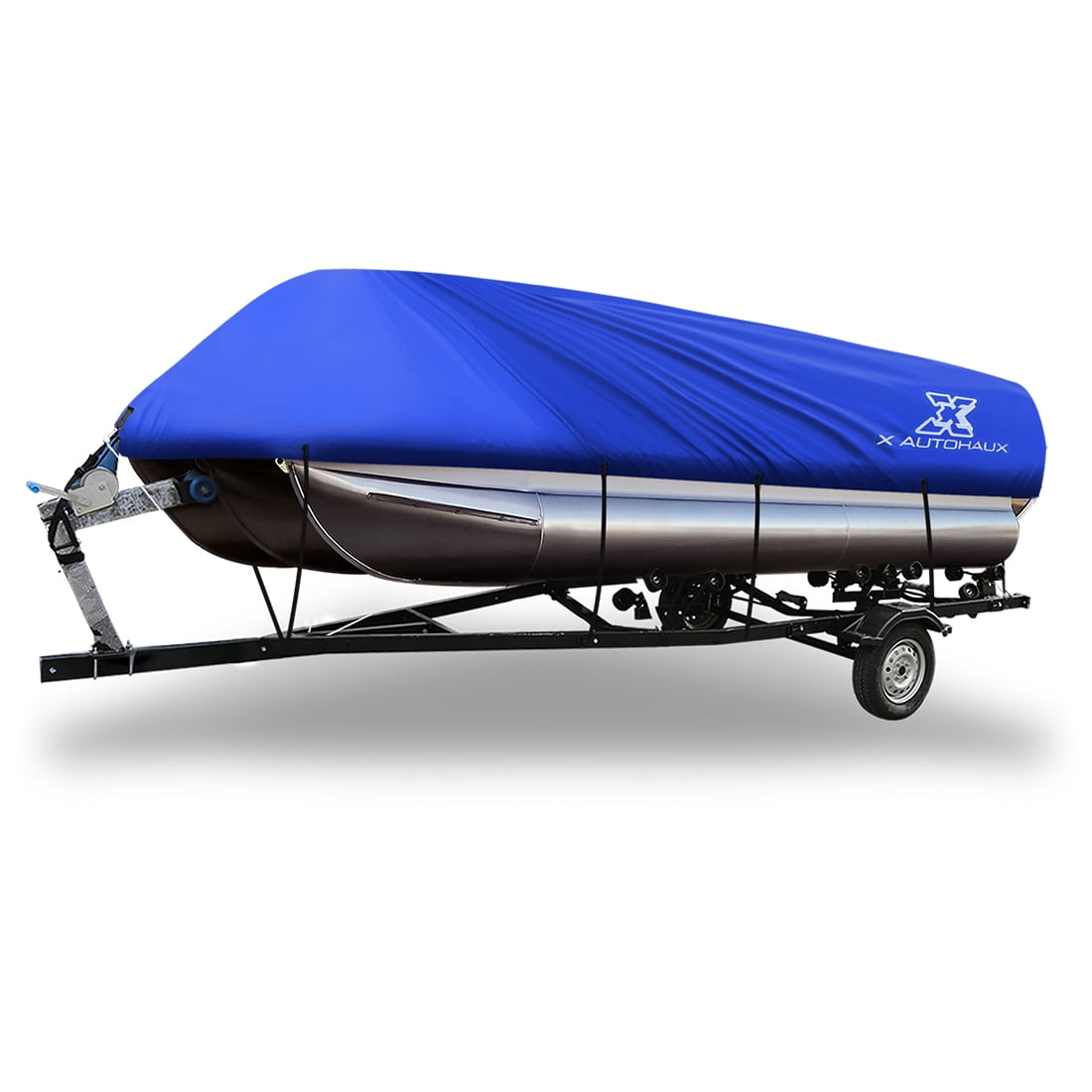 Blue 1720ft 300D Boat Cover Waterproof Trailerable for Square Shape Boats Walmart Canada