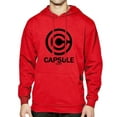 thumbnail image 1 of Capsule corp Chandails à Capuchon (NoirRouge, m), 1 of 11