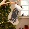 thumbnail image 2 of Cauagu Child And Lion Sketch for Christmas Stockings,1-Pack Large Xmas Stocking Holiday and Farmhouse Stocking Fit for Christmas Holiday Party Decoration(17.7*11 Inch), 2 of 7