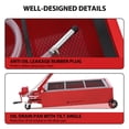 thumbnail image 6 of Large Capacity Oil Change Pan with Manual Pump & T Foldable Hand and Wheels, 6 of 7