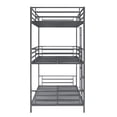 thumbnail image 4 of Maynard Metal Triple Twin Bunk Bed Gunmetal, 4 of 8