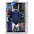 thumbnail image 4 of Marvel Cinematic Universe - Black Panther - Collage Wall Poster, 14.725" x 22.375", Framed, 4 of 5