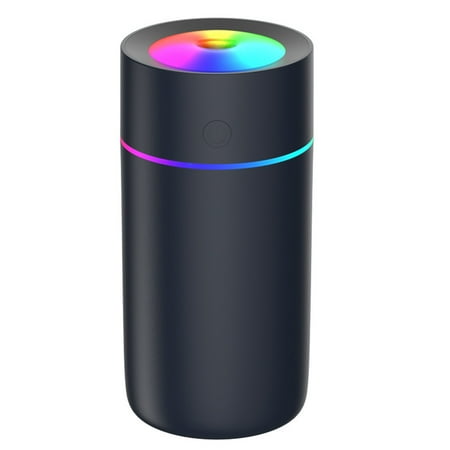 

320Ml Mini Portable Ultra-Quiet Usb Charging Led Night Light Air Humidifier