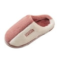 thumbnail image 5 of Vedolay House Slippers for Women Indoor Outdoor Durable Comfort Slip On Plush Slippers Red,38-39, 5 of 5