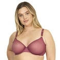 thumbnail image 2 of Smart & Sexy Women's 2-Pack Sheer Mesh Demi Underwire Bra – Flirty & Supportive, 2 of 5