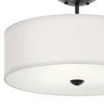 thumbnail image 6 of 43692BK Kichler Lighting Shailene - 3 Light Semi-Flush Mount - 18 inches wide-Black Finish, 6 of 10