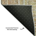 thumbnail image 5 of Addison Rugs Mayfield Premium Machine Washable Transitional Geometric Tan Rectangle Rug, 10' x 14', 5 of 7