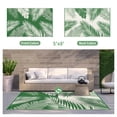 thumbnail image 2 of DEORAB 5'x8' Outdoor Rugs Waterproof Patio Lightweight Reversible Plastic Carpet Outside Camping Mat,DarkGreen, 2 of 9