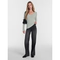 thumbnail image 2 of No Boundaries No Waist Baggy Jeans, 31.5'' Inseam, Women's XXS-XXL, 2 of 5