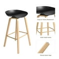thumbnail image 2 of Industrial Dining Chairs, Modern Dining Room Chairs, Minimalist Style Bar Stools Suitable for Kitchen, Living Room and Coffee Shop., 2 of 7