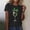 Black, variant on Womens Oh for Lucks Sake T Shirt Funny Shamrock Clover Cool Saint Patricks Day