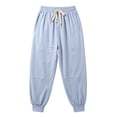 thumbnail image 2 of Jerdar Men's Cotton Jogger Sweatpants Tapered Cuffed Ankle All Season Four Season Gym Workout Fitness Athletic Casual Comfortable Soft Long Pants Trousers, 2 of 9