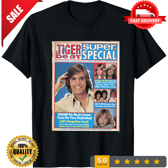 New POPULAR! Shaun Cassidy American Vintage Graphic Classic Logo T-Shirt S-4XL, LIMITED EDITION-TH65814