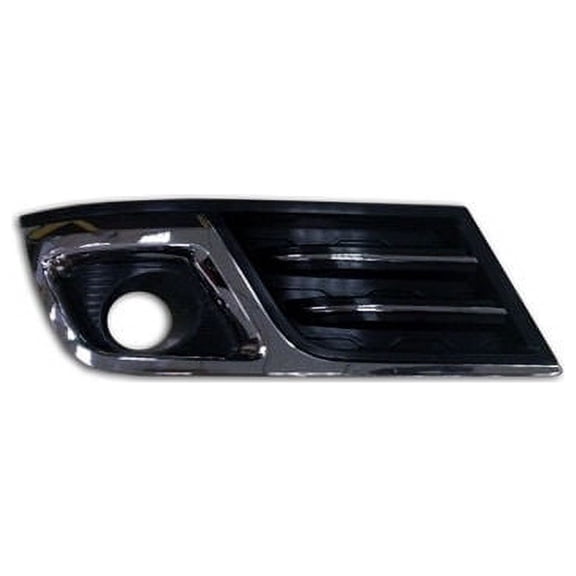 Right Passenger Side Fog Light Bezel - Compatible with 2013 - 2017 Chevy Traverse 2014 2015 2016