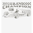 thumbnail image 5 of Formula One Grand Champion F1 Car Adult White Long Sleeve Hoodie-Medium, 5 of 6