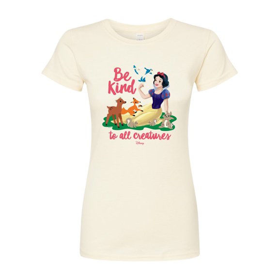 Disney - Snow White Be Kind - Juniors Fitted Graphic T-Shirt