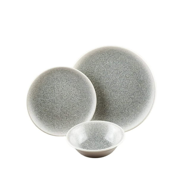 Luca Ocean Matte 3 Piece Dinnerware Set For 1