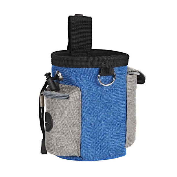 Bearachild Bolsa de entrenamiento para perros y mascotas Almacenamiento de alimentos al aire libre Snack Dog Almacenamiento y organización del hogar azul mezclilla Bearachild HA025991-02