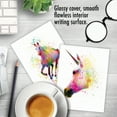 thumbnail image 6 of 10 Assorted All Occasion Blank Note Cards with Envelopes (4 x 5.12 Inch) - Funky Rainbow Unicorns AM6748OCB-B1x10, 6 of 6
