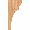 thumbnail image 3 of 5 1/2"W x 10"D x 22"H Yorktown Smooth Corbel, Western Red Cedar, 3 of 9