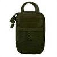 Bolsa De Almacenamiento Bolsa de almacenamiento pequeña de nailon para Black Dog ESLNF Goal Zero ML4 Holder (verde militar)