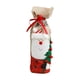 thumbnail image 1 of Juego de botellas de vino, bolsa de lino bordada, decoración de vino tinto, elegante decoración del hogar, regalos de fiesta, regalos de boda, diseño plegable, almacenamiento portátil, lino, 1 of 8