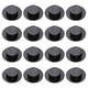 thumbnail image 1 of KAKOWELY 100 adornos de sombrero de payaso, mini sombreros, suministros de bricolaje, mini gorras, accesorios artesanales hechos a mano para fiestas infantiles (tamaño mediano, negro), 1 of 4