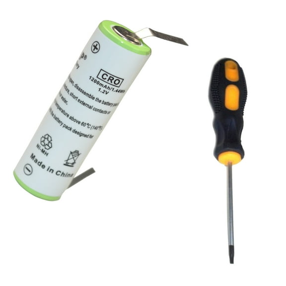 HQRP Battery for Remington RS6963 RS7403 RS7830 RS7832 RS7866 RS7868 Razor / Shaver