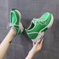thumbnail image 1 of Zapatos de mujer 2022 nuevas zapatillas planas de primavera y otoño para mujer deportes de ocio transpirables zapatos para caminar de diseñador tamaño grande 35-4238 Gao Jinjia LED, 1 of 2