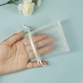 thumbnail image 5 of HRX Package 100pcs Little Organza Bags 3 x 4 inch Jewelry Gift Bags Mesh Bags Organza Favor Bags Drawstring Pouches for Jewelry Bracelets Candy Party Favor Small Gift Beige, 5 of 6