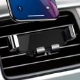 thumbnail image 1 of Puntoco Car Outlet Gravity Car Navigation Phone Holder Aluminum Alloy Gravity Car Phone Holder，Can Rotate At Any Anglereserve Charging Space, 1 of 7
