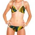 thumbnail image 2 of Banana Swimsuit Women Bikini Set with Detachable Sponge and Adjustable Strap, Two-Pack, Beach Pool Vacation., 2 of 6